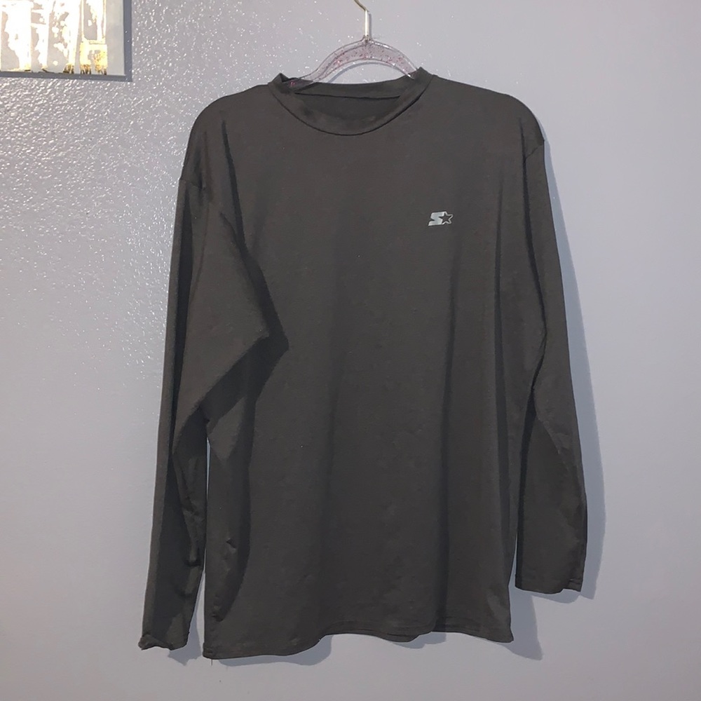 Starbury lightweight grey long sleeve athletic top